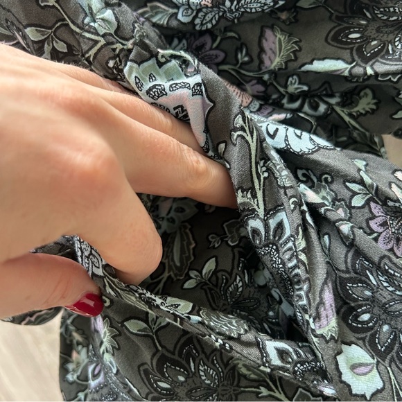 Torrid Tea Length Challis Front Tiered A-line Dress Paisley Size 2X - Picture 9 of 9